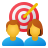 Transparent Approach Icon